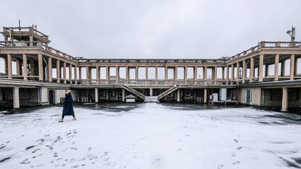 Le Rodina, un cinéma de l'époque soviétique, au nord de Moscou (13 décembre 2018)
 (Yuri Kadobnov / AFP)