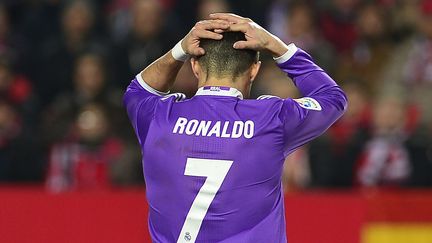 La déception de Cristiano Ronaldo