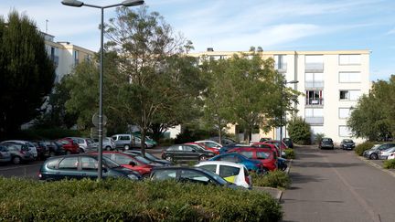 Des immeubles du quartier Saint-Jacques de Beaune&nbsp;(Côte-d'Or), où des tirs ont visé sept jeunes&nbsp;dans la nuit du 29 au 30 juillet 2018. (MAXPPP)