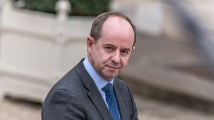 Le ministre de la Justice Jean-Jacques Urvoas après un conseil des ministres, le 24 mars 2016 à l'Elysée. (CITIZENSIDE/YANN KORBI / CITIZENSIDE / AFP)