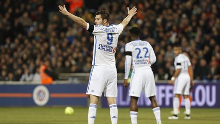 André-Pierre Gignac a été préféré à Michy Batshuayi pour débuter face au PSG (PHILIPPE LAURENSON / BLUEPIX)