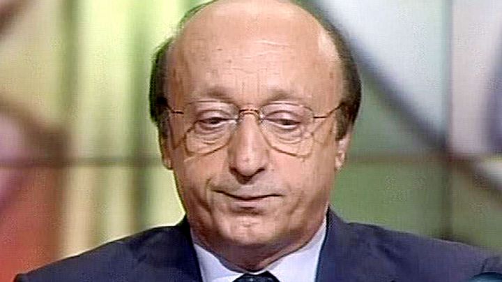 Luciano Moggi, alors directeur sportif de la Juventus, interview&eacute; sur la Rai 3, le 27 juin 2006.&nbsp; (AP/SIPA / AP)