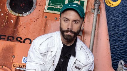 Le réalisateur, chanteur et musicien français Yoann Lemoine, alias Woodkid, en 2020. (UNIVERSAL)