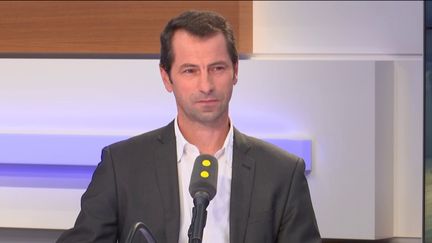 Sébastien Jean, directeur du CEPII, invité de franceinfo mardi 5 novembre.&nbsp; (FRANCEINFO / RADIOFRANCE)