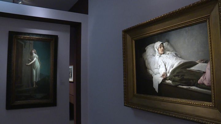 Tableaux exposés au Musée d'arts de Nantes (France 3 / A.Ropert)