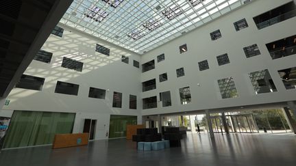 Le campus&nbsp;CentraleSupélec à Saclay le 27 aout 2020. (PHILIPPE LAVIEILLE / MAXPPP)