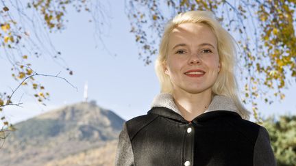 Cécile Coulon, tout juste 26 ans, en est déjà à son sixième roman.
 (THIERRY ZOCCOLAN / AFP)