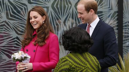 La duchesse de Cambridge, Kate, et son mari, le prince William, &agrave; Londres, le 27 mars 2015.&nbsp; (STEFAN WERMUTH / REUTERS )