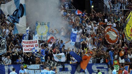 Les supporters marseillais à Reims 