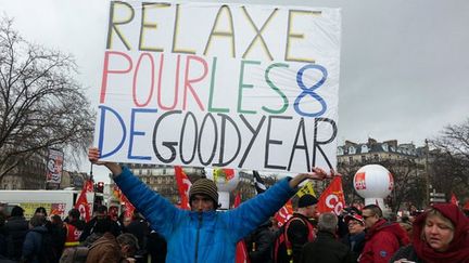 &nbsp; (Rassemblement à l'appel de la CGT place de la Nation à Paris © Radio France / Olivier Estran)