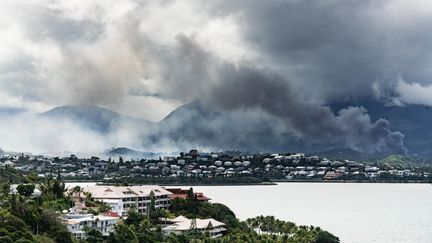 Nouméa, en Nouvelle-Calédonie, le 14 mai 2024. (DELPHINE MAYEUR / HANS LUCAS / AFP)