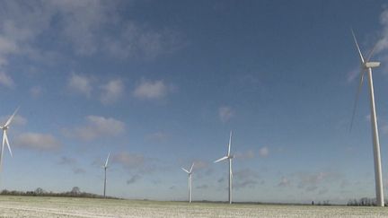 Éolienne dans l'Orne. (FRANCE 2)