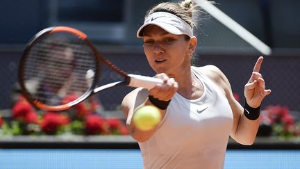 Simona Halep. (JAVIER SORIANO / AFP)