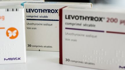 La nouvelle formule du Levothyrox a été mise sur le marché en mars, mais certains patients se sont rapidement plaints d'effets secondaires. (NICOLAS LIPONNE / NURPHOTO / AFP)