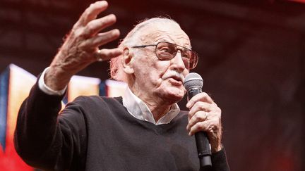 Stan Lee au Comic-Con de Los Angeles en octobre 2017
 (Rich Polk / GETTY IMAGES NORTH AMERICA / AFP)