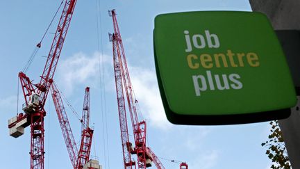 Job center en Grande-Bretagne (SHAUN CURRY / AFP)