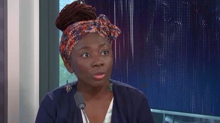 Danièle Obono, députée La France insoumise, était l'invité de franceinfo le 23 septembre 2022. (FRANCEINFO / RADIOFRANCE)