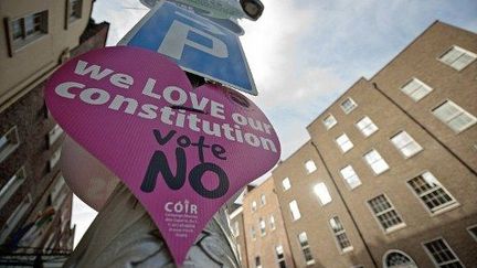 Irlande : campagne référendaire sur le traité de Lisbonne en 2009 (AFP)