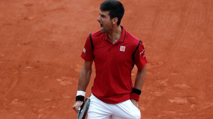 La rage de Novak Djokovic (THOMAS SAMSON / AFP)