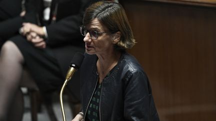 Agnès Firmin Le Bodo, à l'Assemblée nationale, le 29 novembre 2022. (STEPHANE DE SAKUTIN / AFP)