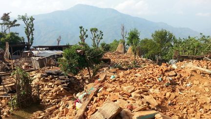 &nbsp; (Paslang, un village isolé transformé en champ de ruines © RF/ Alice Serrano)