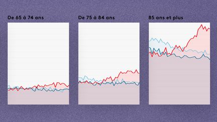 INFOGRAPHIES. Coronavirus : on décrypte la surmortalité de ces dernières semaines en France en quatre graphes (FRANCEINFO)