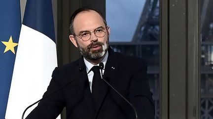Le Premier ministre, Edouard Philippe, à Paris, le 11 mars 2020. (PHILIPPE LOPEZ / AFP)