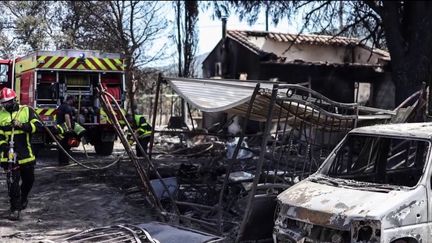 Incendie à Saint-André : un camping réduit en cendres (France 2)