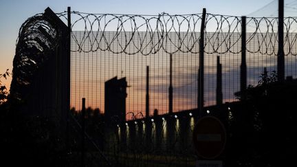 La prison de&nbsp;Toulouse-Seysses (Haute-Garonne), le 7 septembre 2022. Photo d'illustration. (CHARLY TRIBALLEAU / AFP)