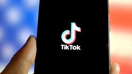 Le logo de l'application TikTok, en Chine, en janvier 2024. (CFOTO / NURPHOTO / AFP)