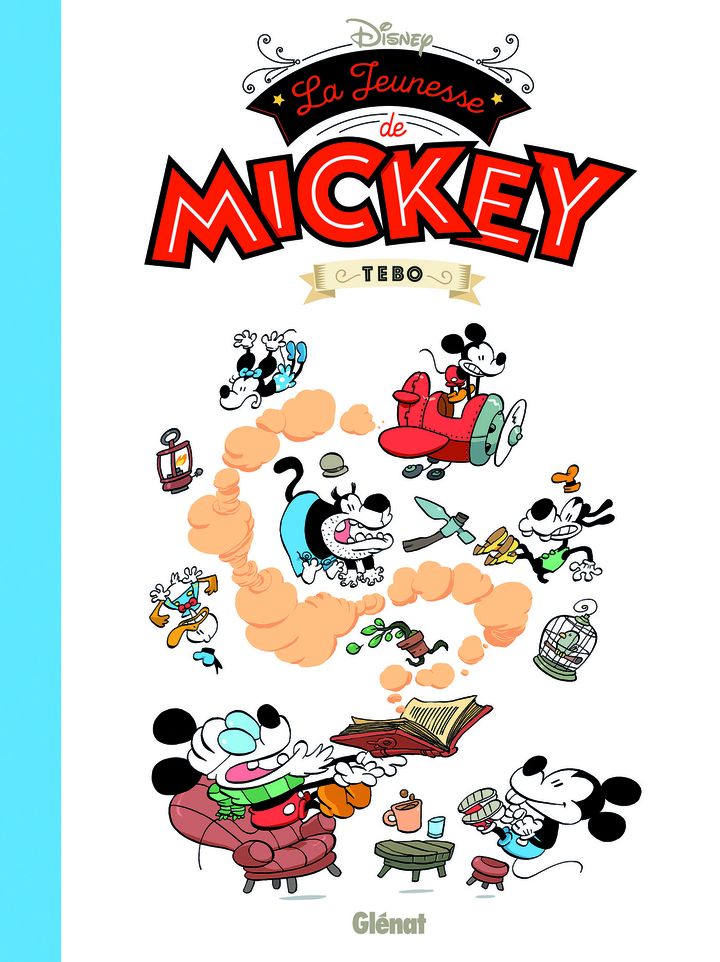 Fauve d'angoulême, Prix Jeunesse, "La Jeunesse de Mickey", de Tébo (Glénat)
