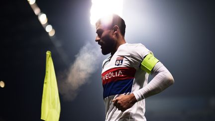 Nabil Fekir, le capitaine de Lyon. (MARCO BERTORELLO / AFP)