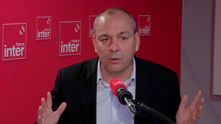 Laurent Berger, le 10 mai 2022. (FRANCE INTER)