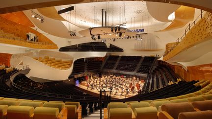 La répétition d'un concert à la Philharmonie de Paris (France), en janvier 2020.
 (MANUEL COHEN / AFP)