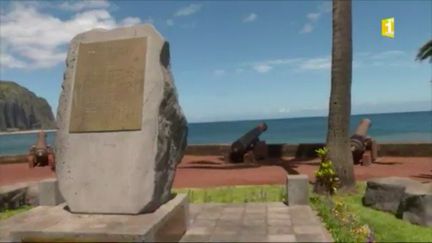 Stèle&nbsp;hommage aux anciens esclaves de La Réunion.&nbsp; (REUNION 1ERE)