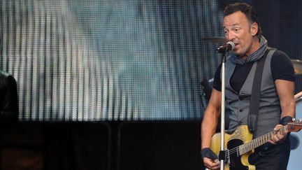 Bruce Springsteen&nbsp;en juin 2016.&nbsp; (PAUL ZINKEN / DPA)