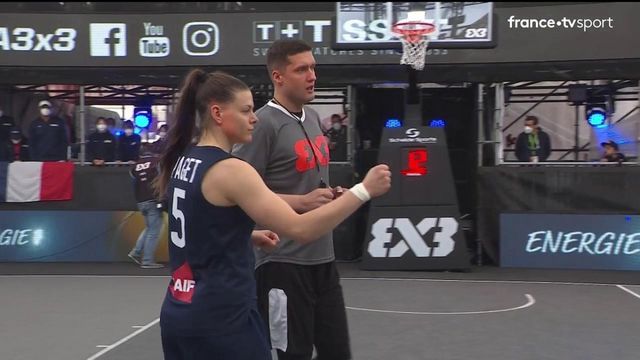 TQO Basket 3x3 (F) : les meilleurs moments de la demi-finale Japon vs France