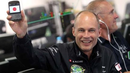 &nbsp; (Bertrand Piccard, l'un des deux pilotes de Solar Impulse 2 © MaxPPP)