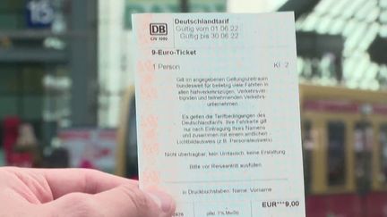 Allemagne : les billets de trains à 9 euros victimes de leur succès