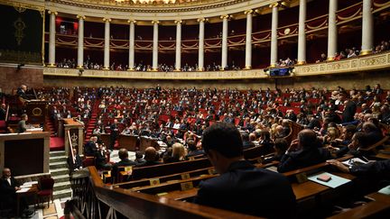 La séance de questions au gouvernement du mercredi 4 octobre 2018 à l'Assemblée nationale. (ERIC FEFERBERG / AFP)