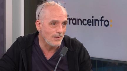 Philippe Poutou, candidat à la présidentielle de 2022 du NPA. (FRANCEINFO / RADIOFRANCE)