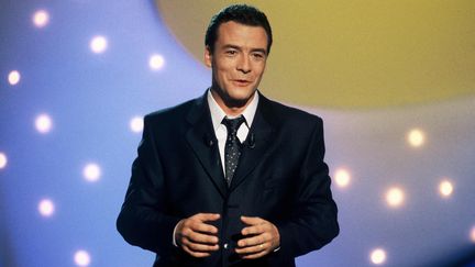 L'animateur Pascal Brunner sur TF1, le 10 octobre 1998. (SUREAU / TF1 / SIPA)