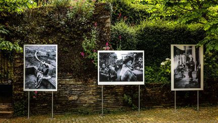 Les photographes japonais à La Gacilly
 (photo Clément Paboeuf)