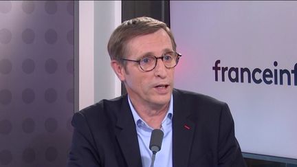 Dominique Chargé, président de la Coopération agricole, le 2 novembre 2021. (FRANCEINFO / RADIO FRANCE)