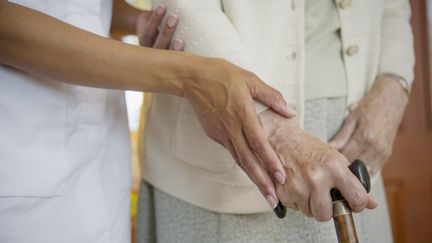 Les infirmiers et infirmières en pratique avancée&nbsp;assurent le suivi de malades en collaboration avec un médecin. (image d'illustration), le 29 juin 2012. (JACOBS STOCK PHOTOGRAPHY LTD / DIGITAL VISION)