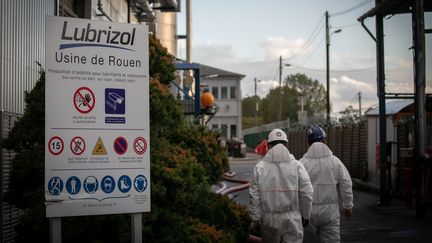 L'usine Lubrizol à Rouen (Seine-Maritime), le 27 septembre 2019 (LOU BENOIST/AFP)