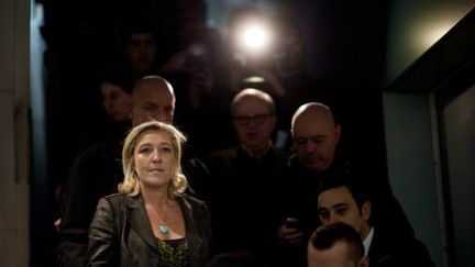 Marine Le Pen, candidate du Front national à l'élection présidentielle (MARTIN BUREAU / AFP)