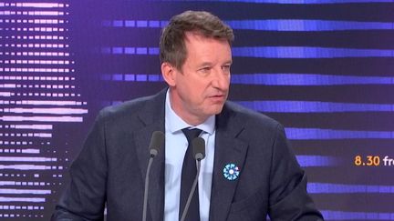 Le sénateur écologiste de Paris Yannick Jadot sur franceinfo, jeudi 9 novembre 2023. (RADIO FRANCE / FRANCEINFO)