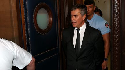 Le procès de Jérôme Cahuzac pour fraude fiscale et blanchiment s'est ouvert à 13h30 devant le tribunal correctionnel de Paris (ARNAUD JOURNOIS / MAXPPP)