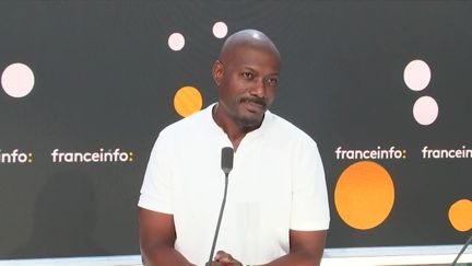 Le journaliste Harry Roselmack, le 27 septembre 2023. (FRANCEINFO / RADIO FRANCE)